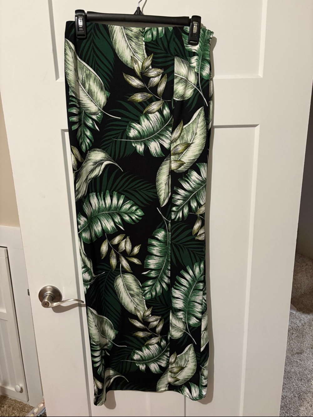 Palm Leaf Skirt with slit